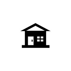 house icon logo illustration design
