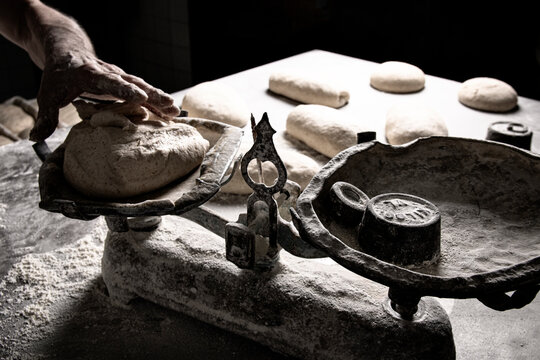 Old bakery scale.