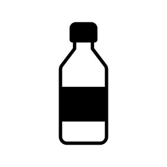 water bottle icon vector design template