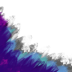 Abstract watercolor background. Abstract colorful digital art painting 