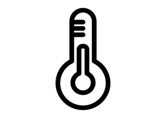 thermometer vector icon