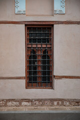 Fototapeta na wymiar Old window in historical Jeddah, over 500 years old