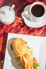 Desayuno restaurante