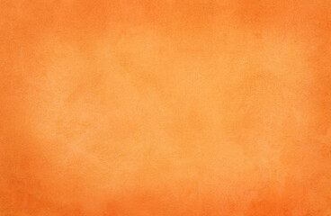 Side of orange cement wall. Natural background with copy space.