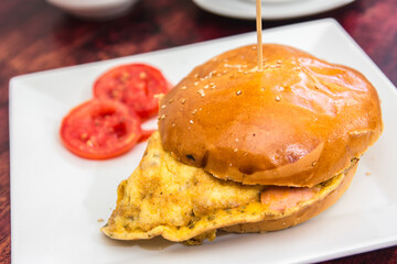 Desayuno restaurante