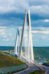 Yavuz Sultan Selim Bridge in Istanbul, Turkey.