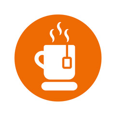 Coffee break, drink, tea cup icon design