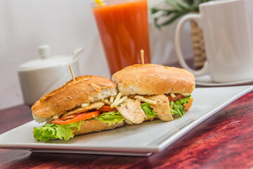 Desayuno restaurante