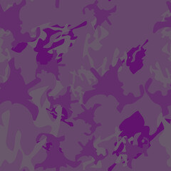 Fototapeta na wymiar UFO camouflage of various shades of violet and grey colors