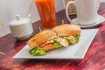Desayuno restaurante