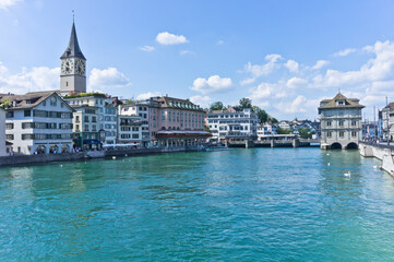 Naklejka na ściany i meble Zurich, Switzerland, Europe