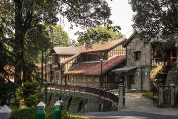 An old colonial house in the Himalayan town of Shimla