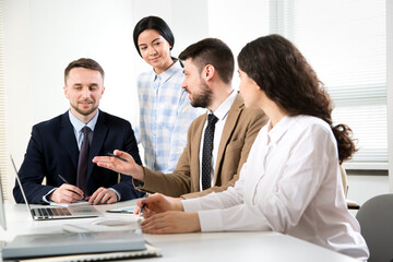 Business people working together in the office