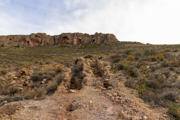 ruins of an old foundry near the town of Berja 

