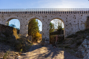 old aqueduct to bring water to Ugijar

