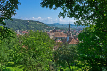 Fototapeta na wymiar Sighisoara, Romania, Balkans, Europe