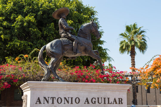 Equestrian Statue Of Antonio Aguilar, Los Angeles, USA.