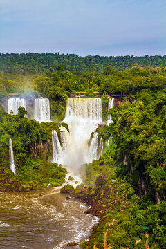 Waterfalls from Iguazu Falls