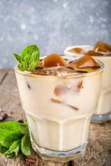 Iced summer coffee