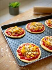 mini pizzas kids