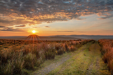 Irish landscapes -Mount Slemish