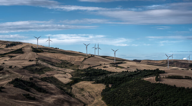 Parco Eolico Paesaggio Subappennino Dauno