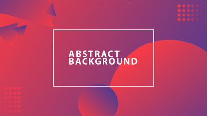 Abstract modern gradient red and blue Geometric background,Eps10 vector.