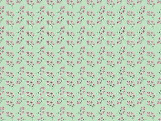 Simple background floral print. Drawing watercolor. For home textiles, clothing, printing, dishes.