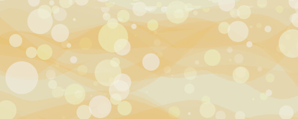 blurry yellow bokeh background 3d rendering illustration background
