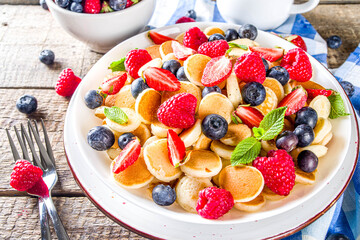 Breakfast Cereal Pancakes