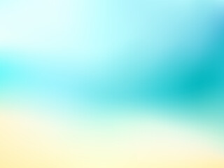 Beach sea and sun. Summer vector travel background.  Abstract blurred gradient background. Summer vector travel design. Vector illustration for travel concept