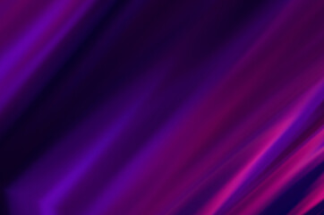 Dark abstract background with neon ultraviolet lines, waves. Light neon effect. Laser light show, energy waves.