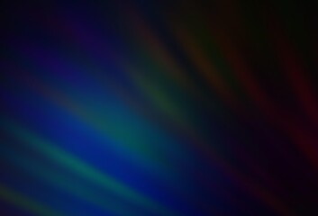 Dark BLUE vector layout with flat lines. Modern geometrical abstract illustration with Lines. Template for your beautiful backgrounds.