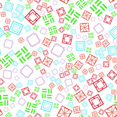 Simply seamless geometric pattern. Abstract background texture. 