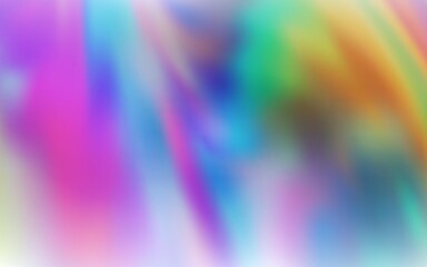 Light Multicolor vector blurred shine abstract template. Shining colored illustration in smart style. New design for your business.