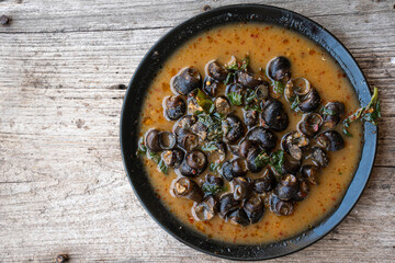 Shellfish curry is a local food of Thailand.