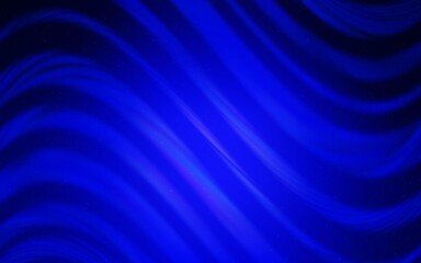 Light BLUE vector pattern with night sky stars. Blurred decorative design in simple style with galaxy stars. Pattern for astronomy websites.