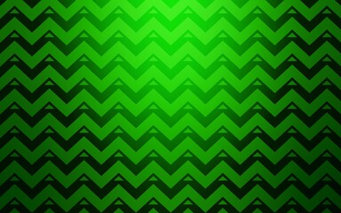 Light Green vector texture with triangular style. Decorative design in abstract style with triangles. Pattern for websites.