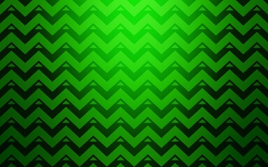 Light Green vector texture with triangular style. Decorative design in abstract style with triangles. Pattern for websites.