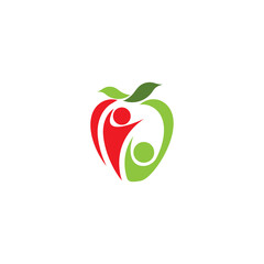 Apple vector illustration design