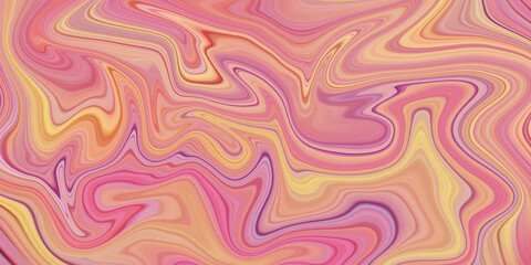 Abstract color painting. Liquid marble texture. Trendy template for poster, cover, wallpaper, screen background