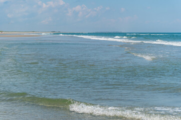 Waves Hitting Beach 4