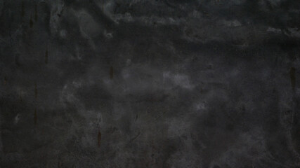 black cement wall for background, abstract concrete texture