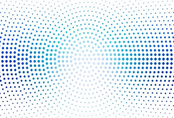 Light BLUE vector  backdrop with dots. Beautiful colored illustration with blurred circles in nature style. Design for poster, banner of websites.