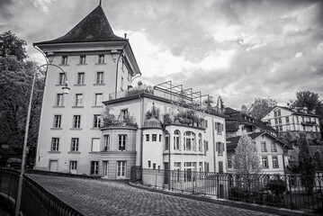 Gebäude in der Altstadt von Bern