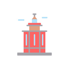 Norwegian, lighthouse icon. Simple color vector elements of pharos icons for ui and ux, website or mobile application