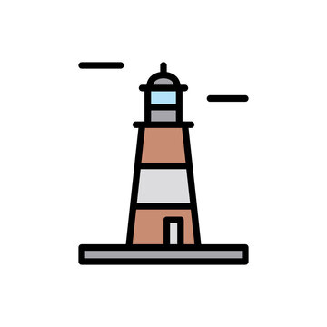recommend clip art: Argentine, lighthouse icon. Simple color with outline vector elements of pharos icons for ui and ux, website or mobile application