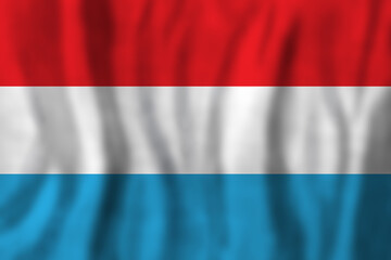 Luxembourg concept with Luxembourgish flag background