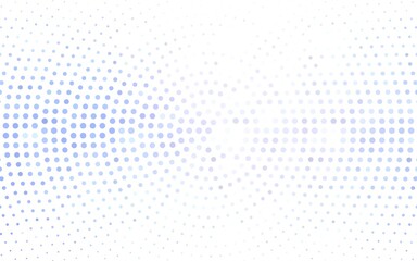 Light BLUE vector  pattern with spheres. Illustration with set of shining colorful abstract circles. Design for poster, banner of websites.