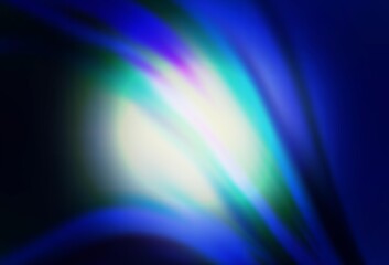 Dark BLUE vector modern elegant backdrop. An elegant bright illustration with gradient. Background for designs.